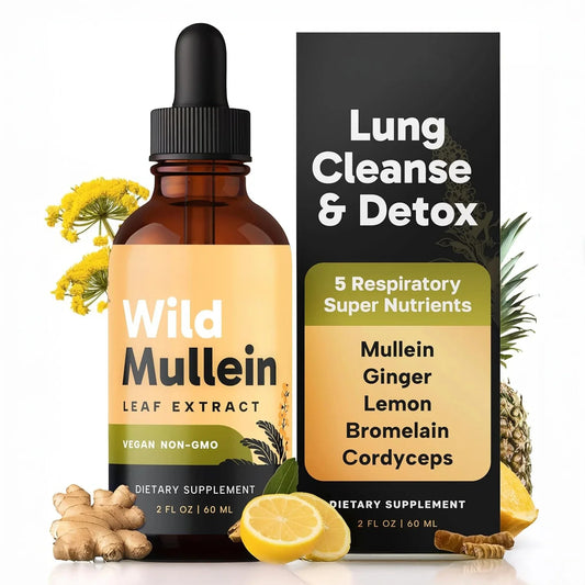Maximum Potency Mullein Drops for Smokers