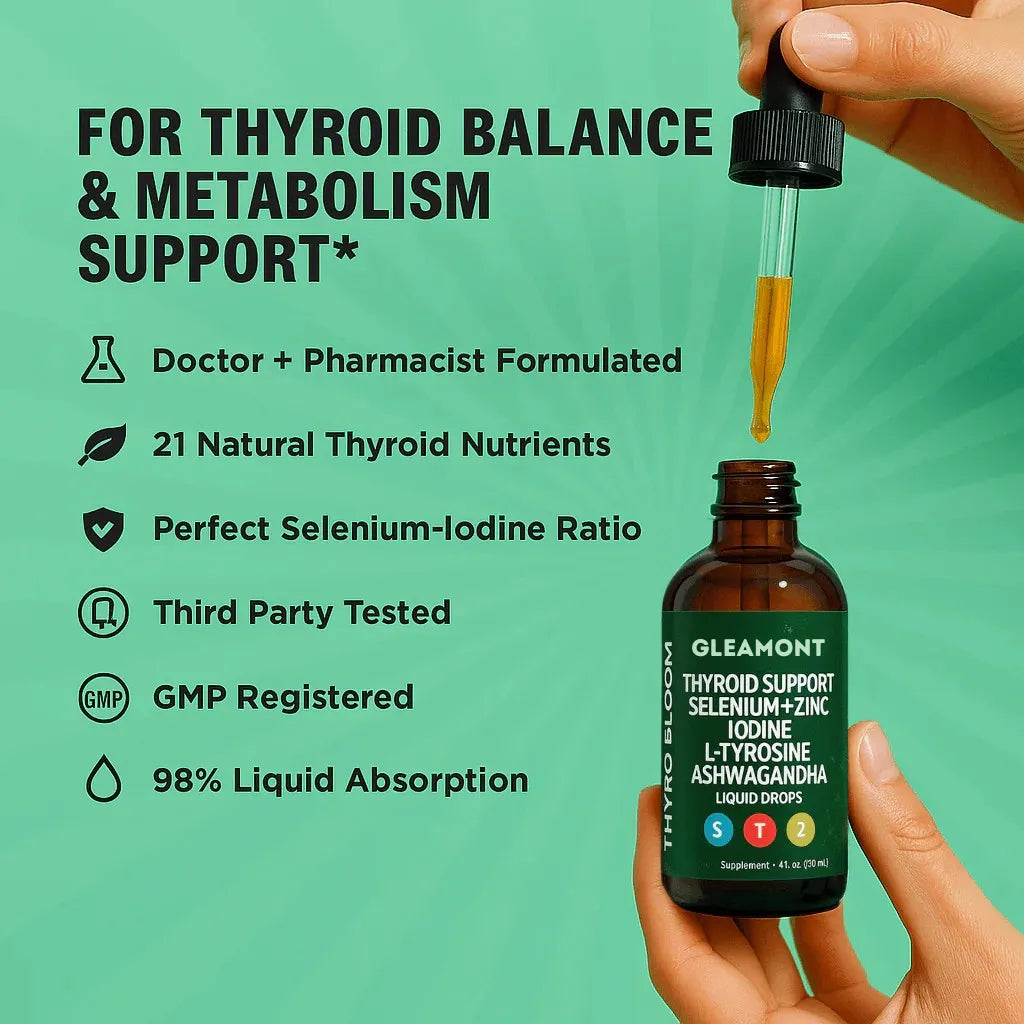 Gleamont Thyroid Support Drops