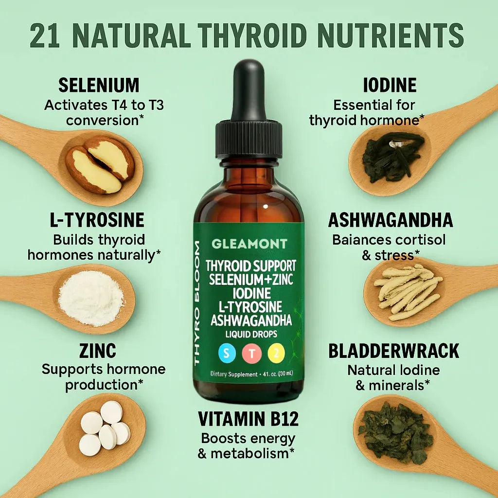 Gleamont Thyroid Support Drops