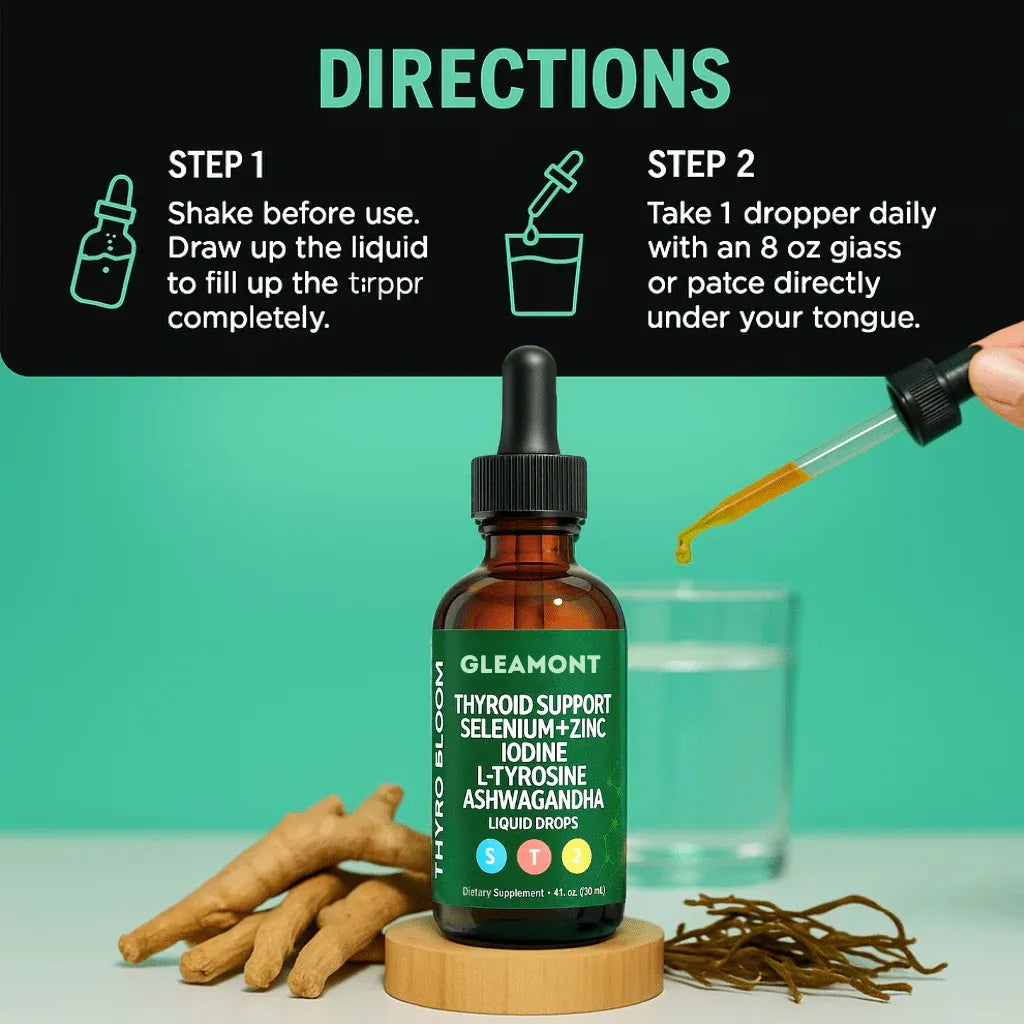 Gleamont Thyroid Support Drops