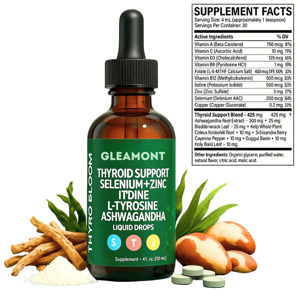 Gleamont Thyroid Support Drops